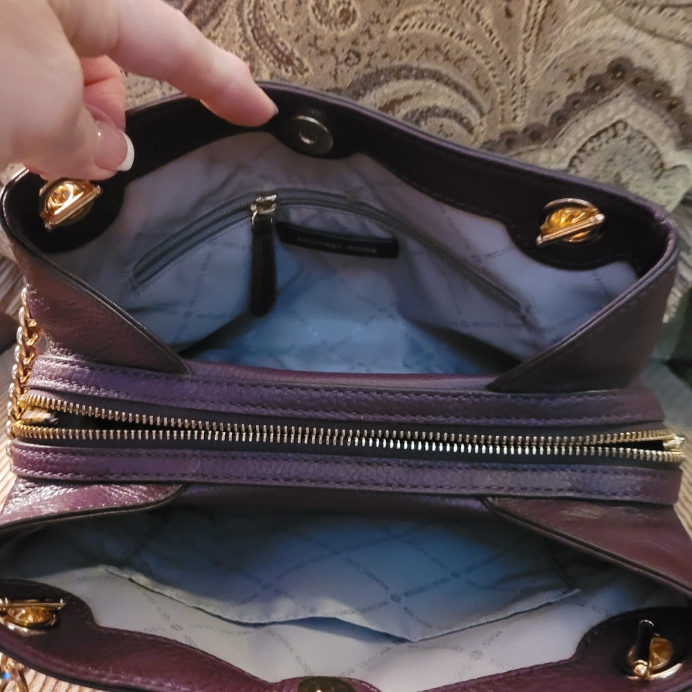 Michael Kors Burgundy Handbag